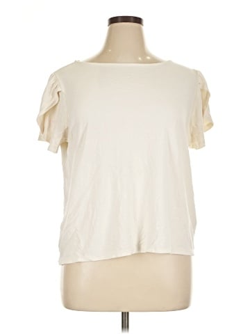 Ann Taylor Factory Short Sleeve T-Shirt (view 1)