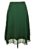 Ann Taylor Solid Green Formal Skirt Size 14 - photo 2