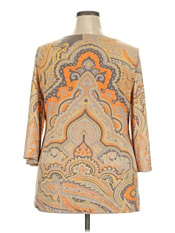 Alfani 3/4 Sleeve Blouse (view 2)