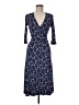 Coast 100% Silk Blue Cocktail Dress Size 8 - photo 1