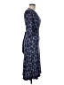 Coast 100% Silk Blue Cocktail Dress Size 8 - photo 4