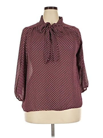 Jon & Anna 3/4 Sleeve Blouse (view 1)