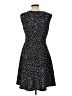 Wisp Polka Dots Black Casual Dress Size 12 - photo 2