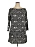 Worthington Graphic Gray Casual Dress Size XL - photo 1
