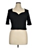 Express Black Short Sleeve Top Size XL - photo 1