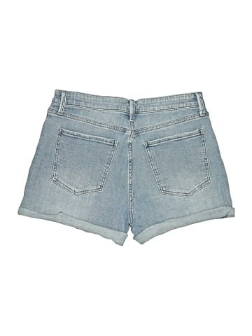 Cosmic Blue Love Denim Shorts (view 2)