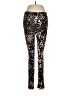 DKNY Animal Print Brown Leggings Size M - photo 1