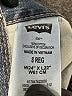 Levi's 100% Cotton Blue Jeans Size 8 - photo 4