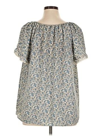 Max Studio Short Sleeve Blouse (view 2)