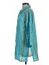 Elan Teal 3/4 Sleeve Button-Down Shirt Size S - photo 5