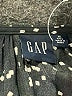 Gap 100% Polyester Print Black Casual Dress Size XL (tall) - photo 7