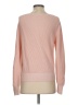 525 America 100% Cotton Solid Pink Pullover Sweater Size S - photo 2