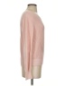 525 America 100% Cotton Solid Pink Pullover Sweater Size S - photo 4