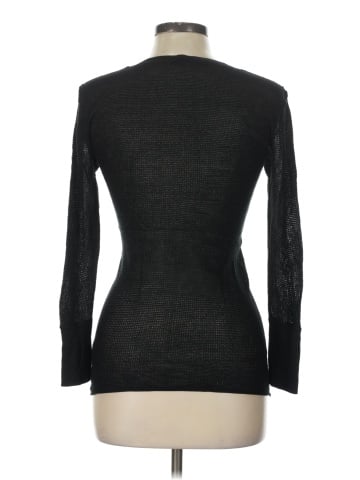 James Perse Long Sleeve Silk Top (view 2)