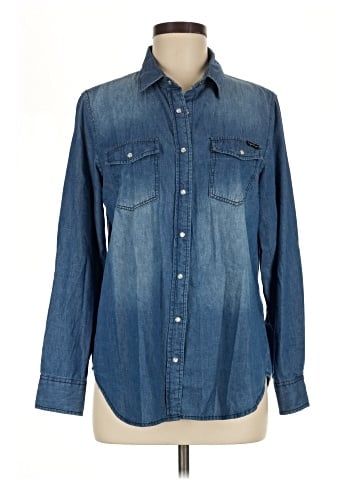 Evy's Tree Long Sleeve Button-Down Shirt (view 1)