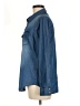 Evy's Tree 100% Cotton Blue Long Sleeve Button-Down Shirt Size M - photo 5