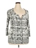 Lane Bryant 100% Rayon Silver Cardigan Size 18 - 20 Plus - photo 1
