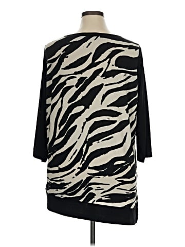 Susan Graver 3/4 Sleeve Top (view 2)