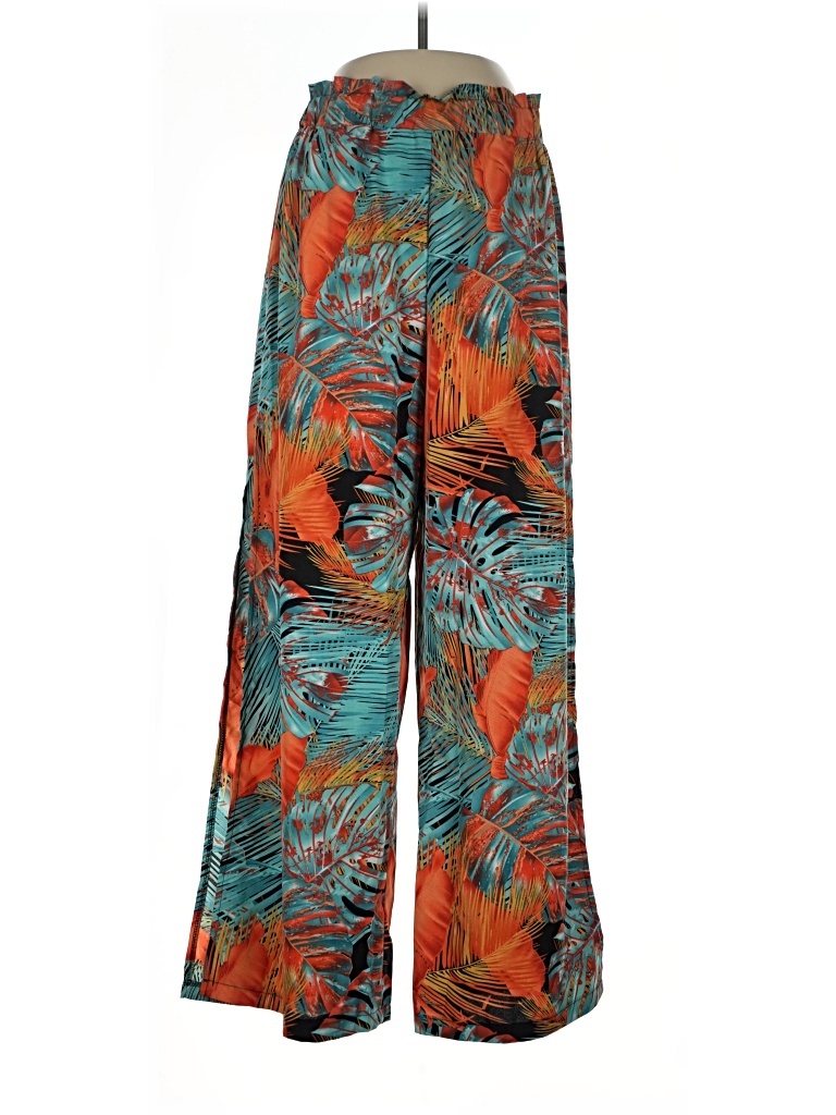 Pre-owned Shein Casual Pants In Teal