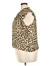 J.Crew 100% Polyester Animal Print Brown Sleeveless Blouse Size XXL - photo 5