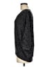 Wilfred Animal Print Black Silk Pullover Sweater Size M - photo 5