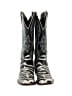 Nocona Boots 100% Leather Black Boots Size 7 - photo 2