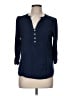 Democracy Blue 3/4 Sleeve Blouse Size M (petite) - photo 1