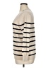Terra & Sky Stripes Tan Pullover Sweater Size 0X - photo 5