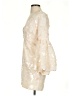 ASOS 100% Polyester Ivory Cocktail Dress Size 4 - photo 6