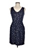 Boden Stars Blue Cocktail Dress Size 6 (petite) - photo 1