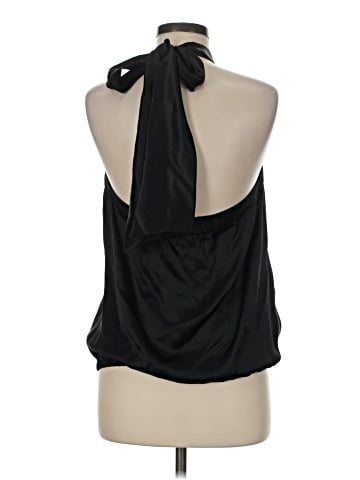 7 For All Mankind Sleeveless Silk Top (view 2)