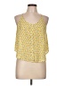 Forever 21 100% Polyester Yellow Sleeveless Blouse Size L - photo 1