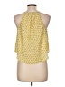 Forever 21 100% Polyester Yellow Sleeveless Blouse Size L - photo 2