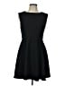 French Connection Solid Black Cocktail Dress Size 10 - photo 1