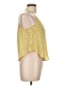 Forever 21 100% Polyester Yellow Sleeveless Blouse Size L - photo 4