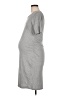 Old Navy Gray Casual Dress Size Med Maternity - photo 5