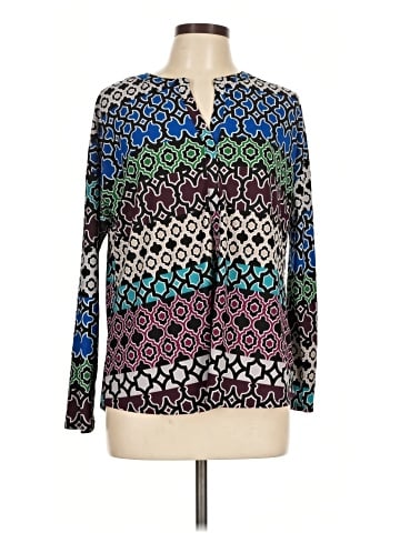 Dana Buchman Long Sleeve Blouse (view 1)