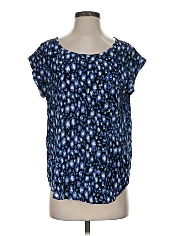 Joie Short Sleeve Silk Top (view 1)