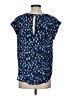 Joie 100% Silk Blue Short Sleeve Silk Top Size S - photo 2