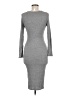 May Pink Gray Cocktail Dress Size M - photo 2