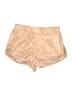 Nike 100% Nylon Metallic Gold Shorts Size M - photo 1