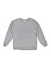 Hanna Andersson 100% Cotton Solid Silver Sweatshirt Size 8 - photo 1
