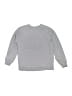 Hanna Andersson 100% Cotton Solid Silver Sweatshirt Size 8 - photo 2