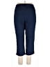 Lands' End Solid Blue Casual Pants Size 18 - photo 2