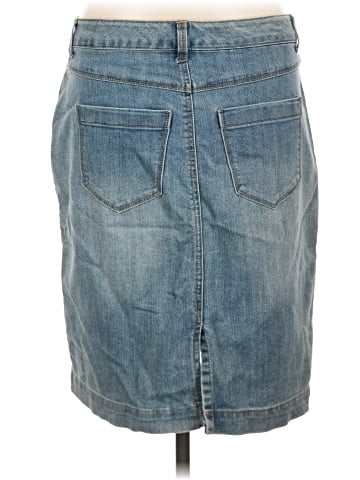 Style&Co Denim Skirt (view 2)