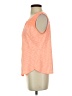 Skies Are Blue Orange Sleeveless Blouse Size S - photo 5