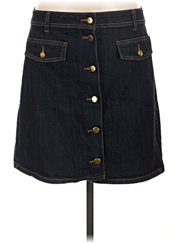 St. John's Bay Denim Skirt (view 1)