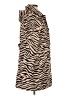 Kate Spade New York 100% Polyester Animal Print Brown Coat Size L - photo 4