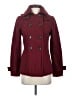 Calvin Klein Burgundy Wool Coat Size S (estimated) - photo 1
