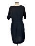 Bobeau Solid Black Casual Dress Size L - photo 2